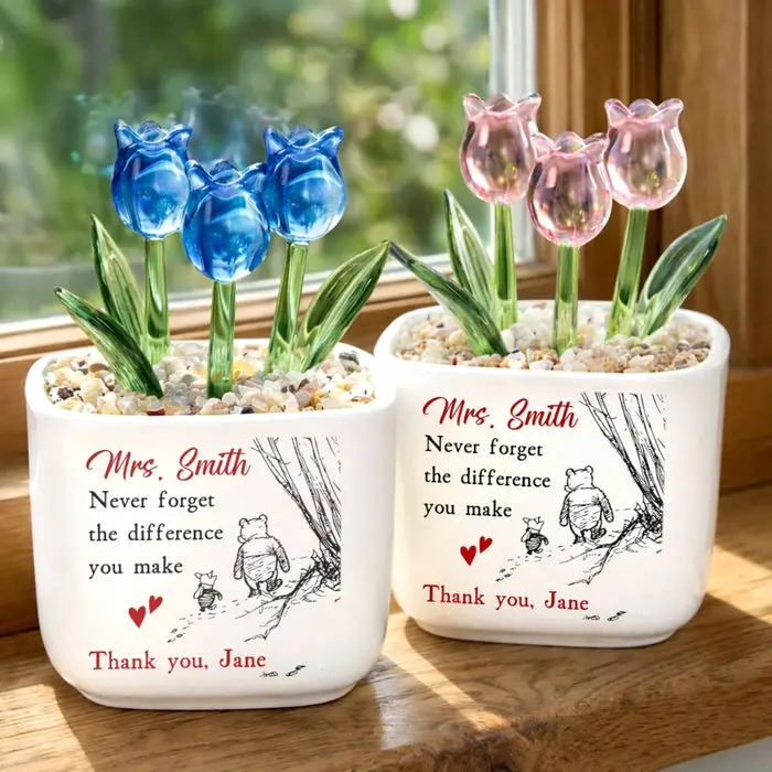 Custom-Made Glass Everlasting Tulips - The Quiet Hero Behind Every Success - Image 2