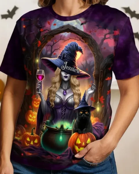 Bespoke Unisex T-shirt ~ Living Free With A Spellbound Heart
