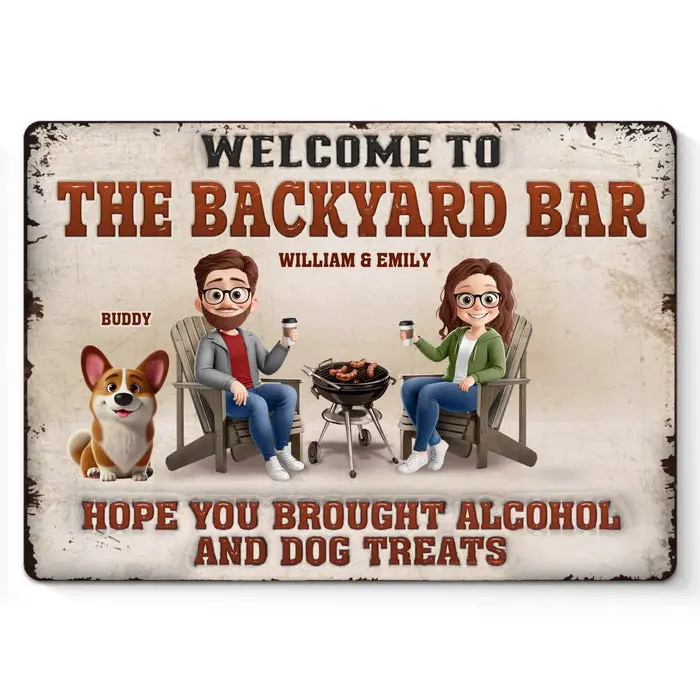 Personalized Where The Drinks Are Cold, And The Rules Are Optional - House Warming Gift For Pet Owners, Pet Lovers - Image 2