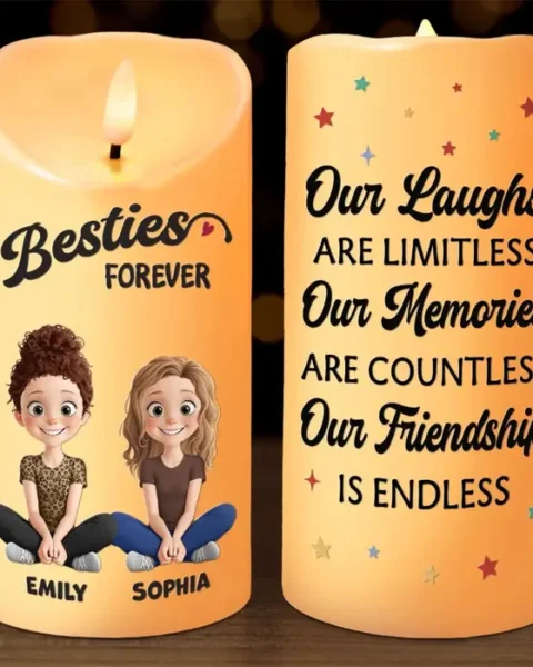 Custom-Made Real Friends, Real Love, Real Laughs ~ Gift For Best Friends, BFF, Sisters