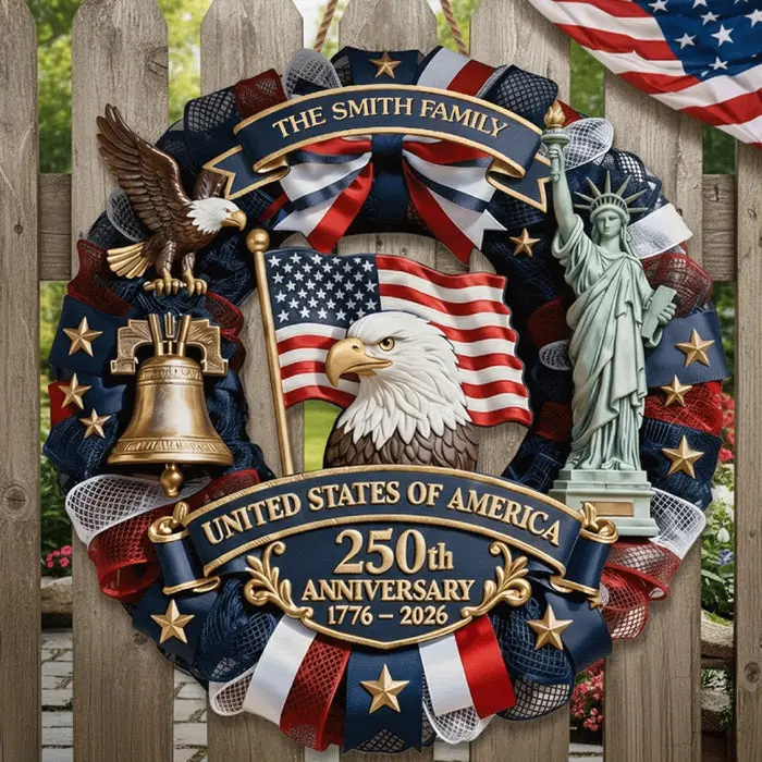 Made-to-Order Wood SignFamily Forever United - Image 2