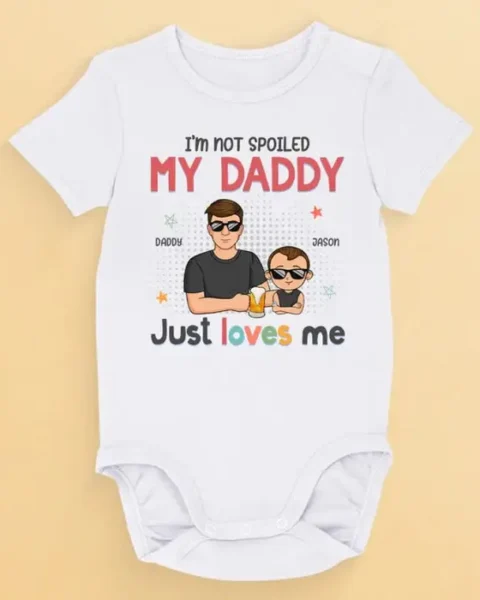 Tailored I'm As Lucky As Can BeFather's Day, Baby Shower Gift, Gift For First Dad