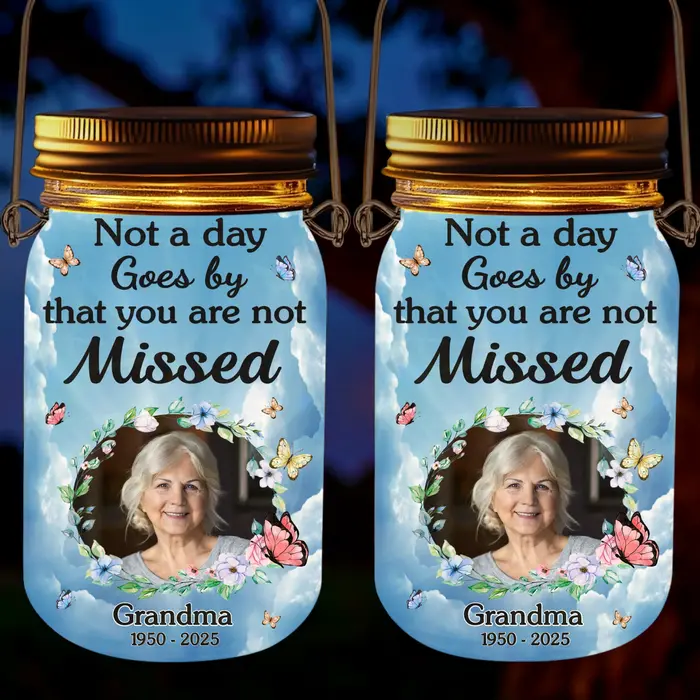 Custom-Made Photo Your Light Still Shines | Sympathy Gift For Family Members - Image 2