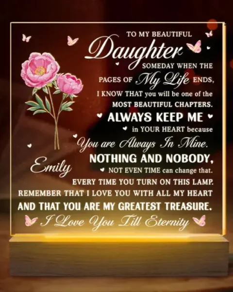 Made-to-Order You Are Always In Mine | Christmas Gift For Daughter
