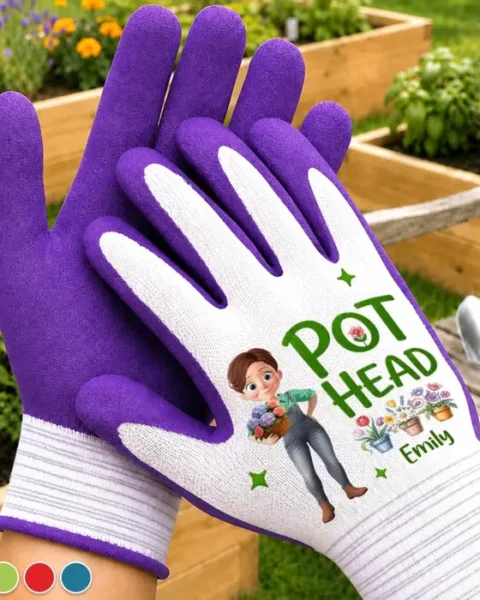 Tailored Coated Grip Gardening Gloves - Pot Head
