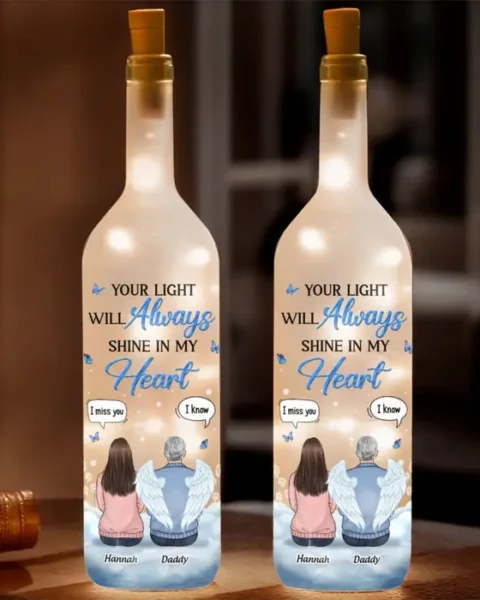 Custom-Made You Live On In The Love And Memories We Shared ~ Sympathy Gift For Family Members