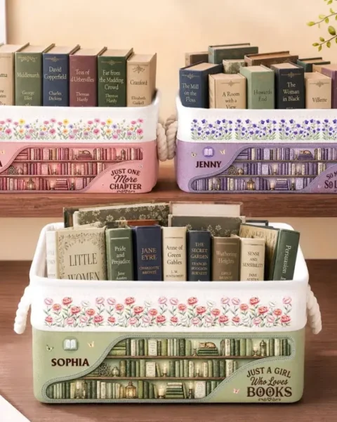 Tailored Storage Basket ~ Find Your Story Here