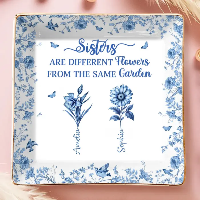 Bespoke Full-Print Jewelry Dish - A Garden Called Sisterhood - Image 2