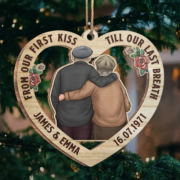 Tailored From First Kiss Till Last Breath ~ Gift For Couple, Husband Wife, Anniversary, Engagement, Wedding, Marriage Gift, Christmas Gift