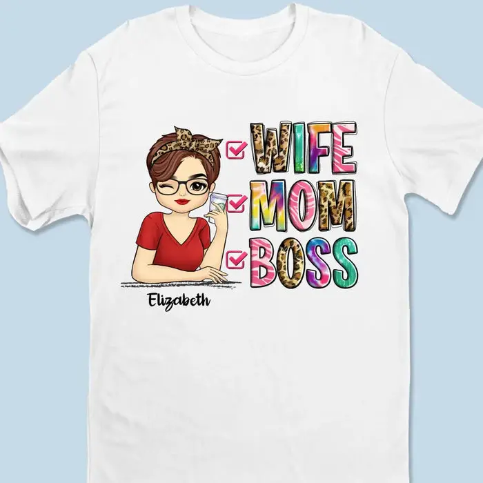 Tailored Wife, Mom, Boss ~ Gift For Mom - Image 2