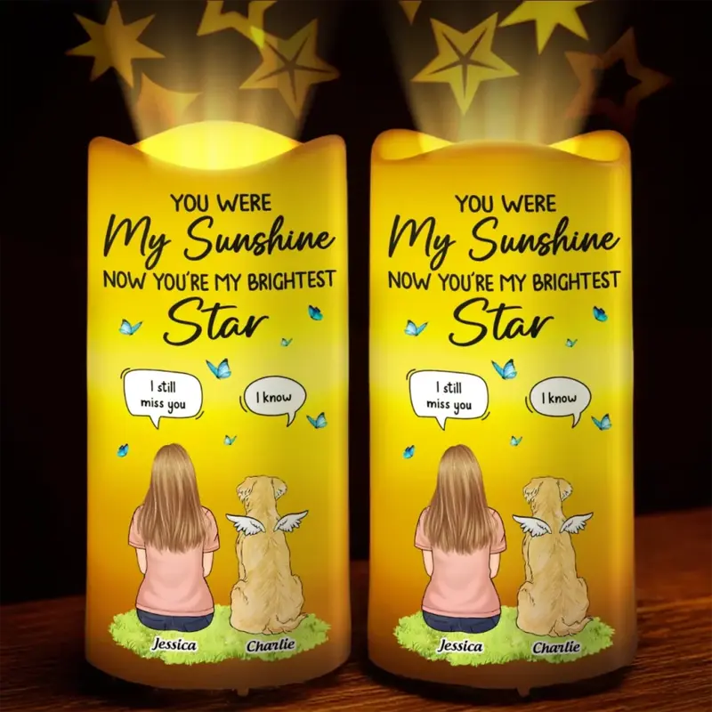 Made-to-Order Your Light Will Always Shine In My Heart - Sympathy Gift For Pet Owners, Pet Lovers