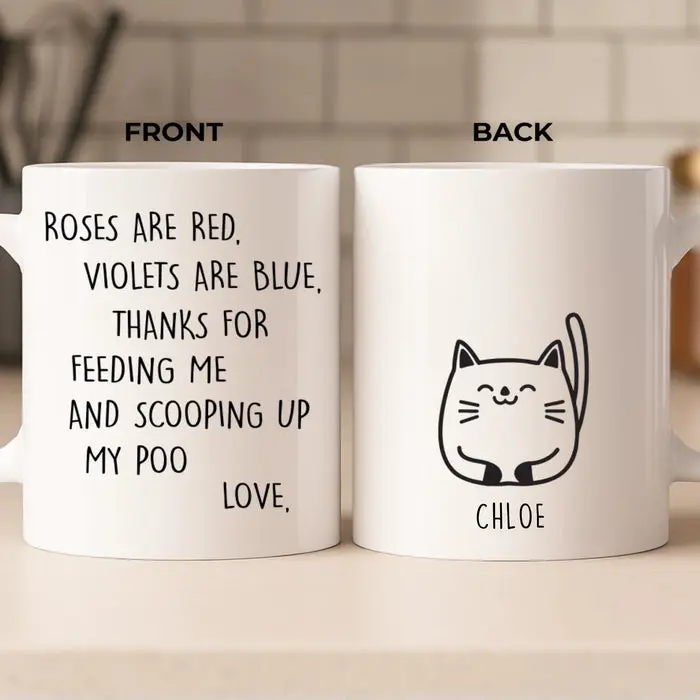 Made-to-Order MugMy Cats Own Me - Image 2
