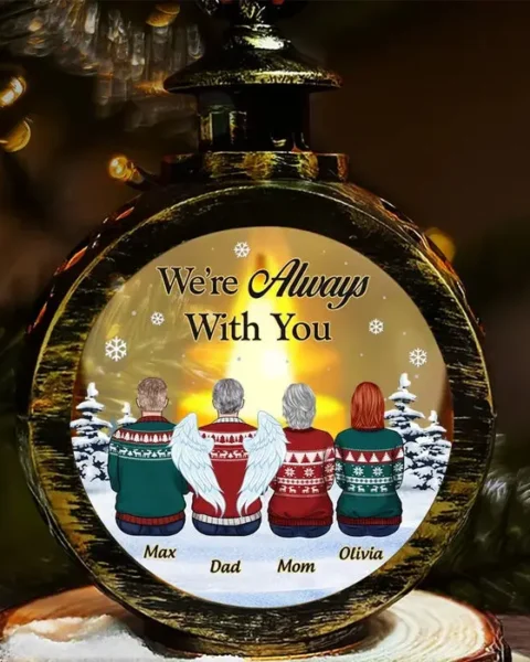 Personalized In Loving Memory Of A Life Well-LivedSympathy Gift, Christmas Gift For Family Members