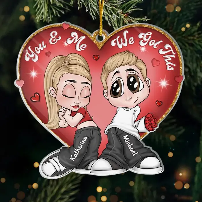 Custom-Made We Believe In Love ~ Acrylic Custom Shaped - Christmas Gift For Husband Wife, Anniversary
