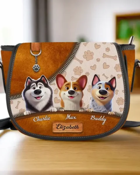 Custom-Made Happiness Is A Wagging Tail & A Loving Heart - Gift For Pet Owners, Pet Lovers
