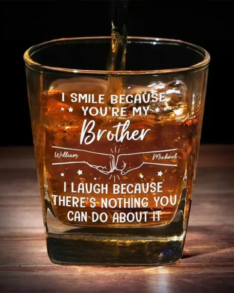 Tailored I Smile Because You're My BrotherGift For Family Members