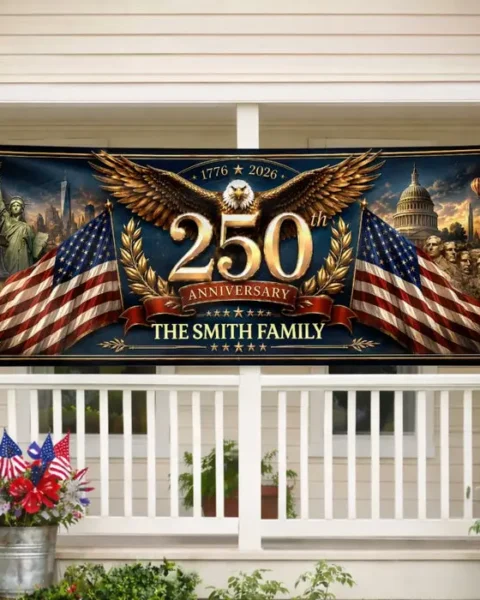 Custom-Made Outdoor Banner | Celebrate Freedom In Style