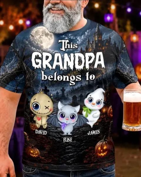 Custom-Made Monster T-shirt - Making Spooky Memories