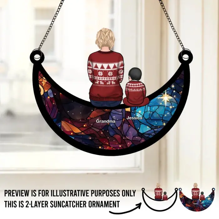 Custom-Made Treasured Moments With Grandma ~ Christmas Gift For Grandma - Image 2