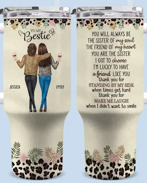 Bespoke Always Be The Sister Of My Soul - Gift For Best Friends, BFF, Sisters