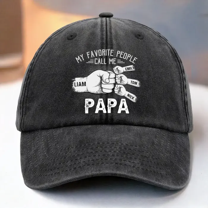 Tailored Papa’s Love, Wrapped Around Our Little Hands | Father's Day, Gift For Dad, Grandpa