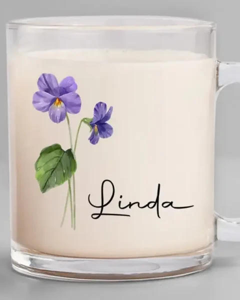 Personalized Happiness Shared Is The FlowerGift For Best Friends, BFF, Sisters