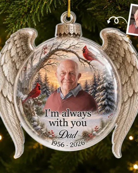 Bespoke Photo Acrylic Ornament - United By Love