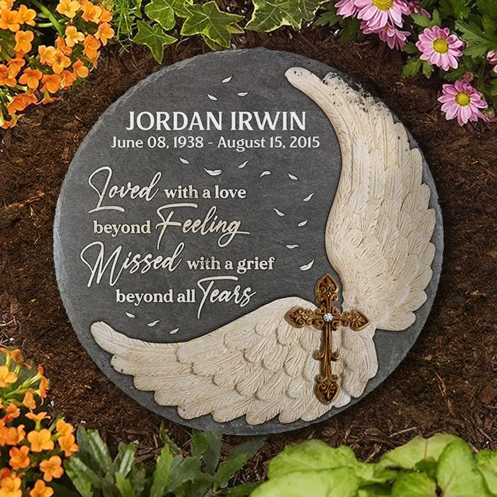 Bespoke Loved With A Love Beyond Feeling - Memorial Gift, Sympathy Gift