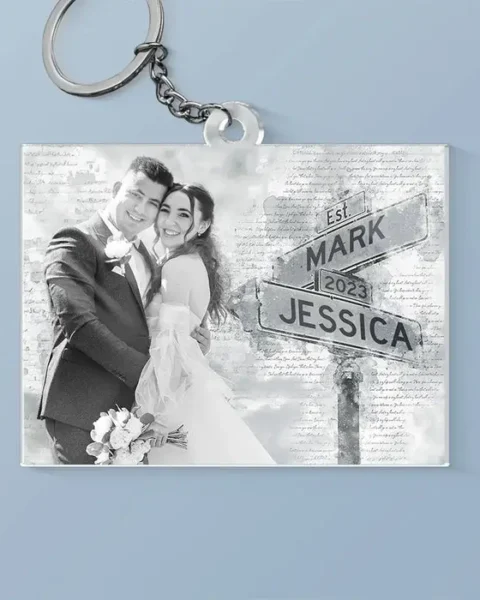 Made-to-Order Photo Loved You Then, Love You Still ~ Gift For Husband Wife, Anniversary