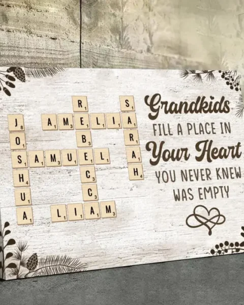 Made-to-Order Grandchildren Are The Sunshine Of Life - Gift For Grandma, Grandpa, Grandkid