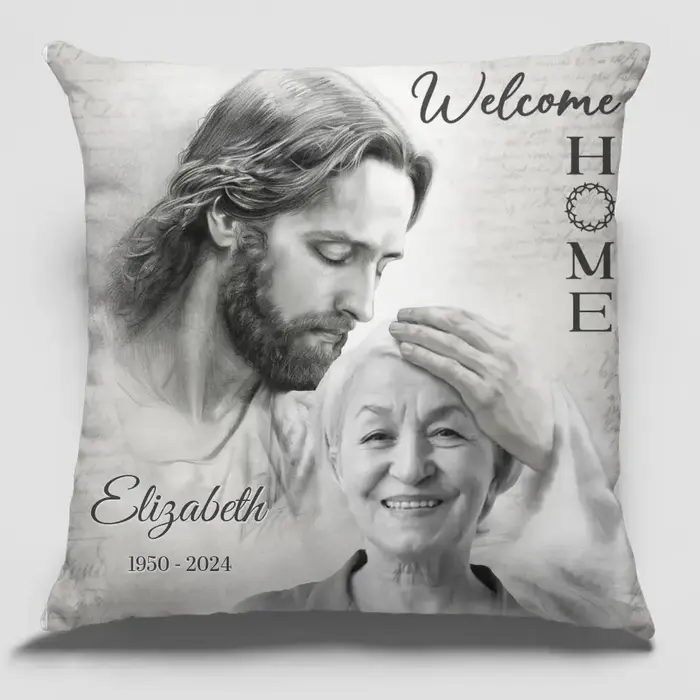 Custom-Made Photo Welcome Home - Sympathy Gift For Family Members, Pet Owners, Pet Lovers - Image 2