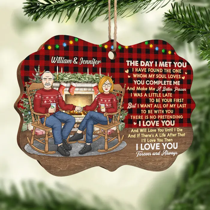 Custom-Made I Want All Of My Last To Be With You ~ Gift For Couple, Husband Wife, Anniversary, Engagement, Wedding, Marriage Gift, Christmas Gift