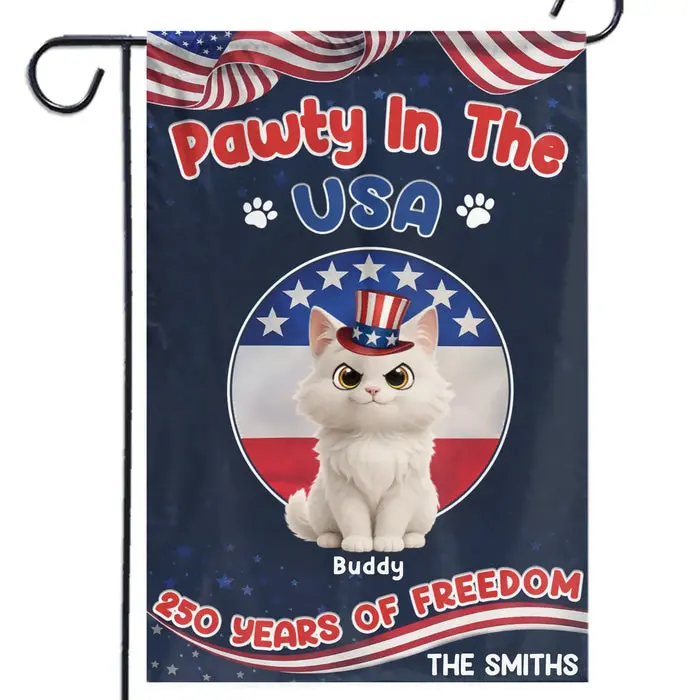 Tailored Flag ~ Pawty In The USA - Image 2
