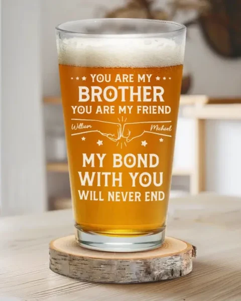 Made-to-Order Beer Glass - Cheers To Good Times