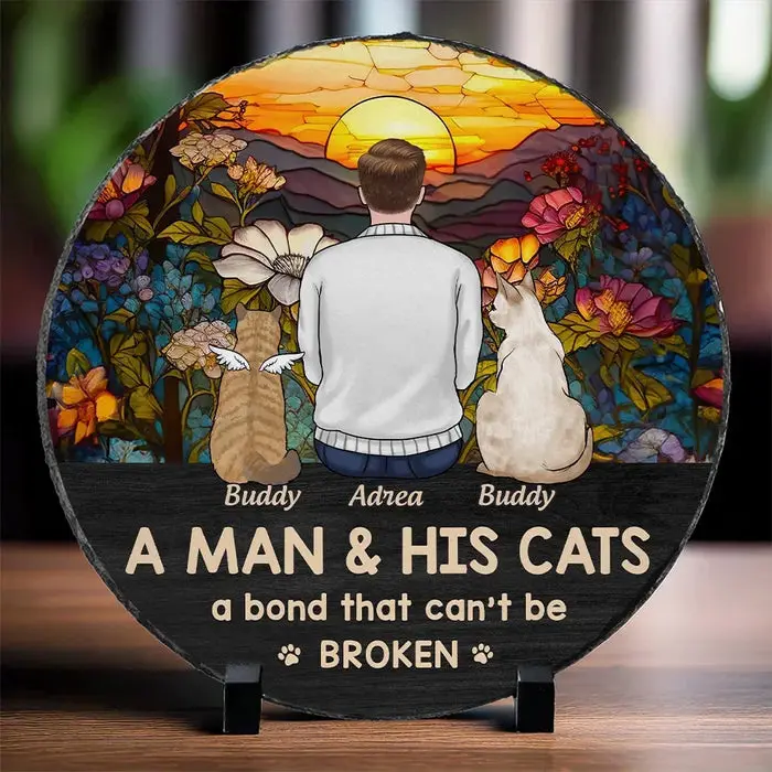 Custom-Made Just A Girl And Her Cat, A Bond That Can't Be Broken ~ Sympathy Gift For Pet Owners, Pet Lovers