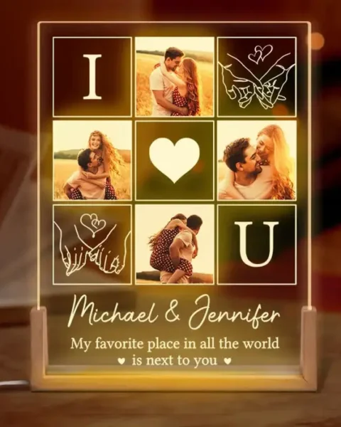 Custom-Made Photo You Are My Favorite One ~ Gift For Husband Wife, Anniversary