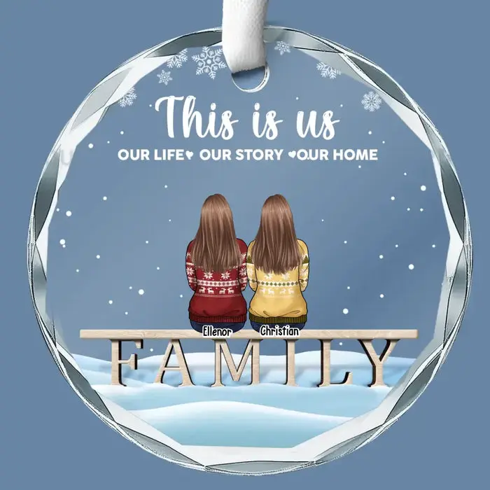 Tailored Christmas Becomes A Masterpiece When Painted With Family MomentsChristmas Gift For Family Members - Image 2