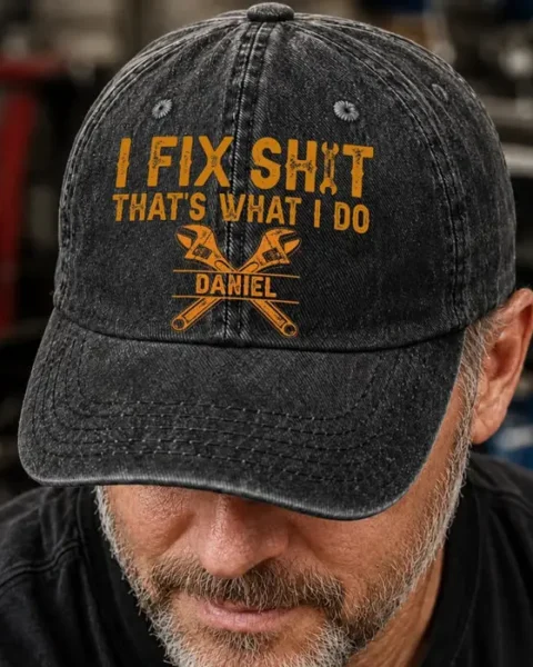 Custom-Made Cap - The Man Behind The Tools