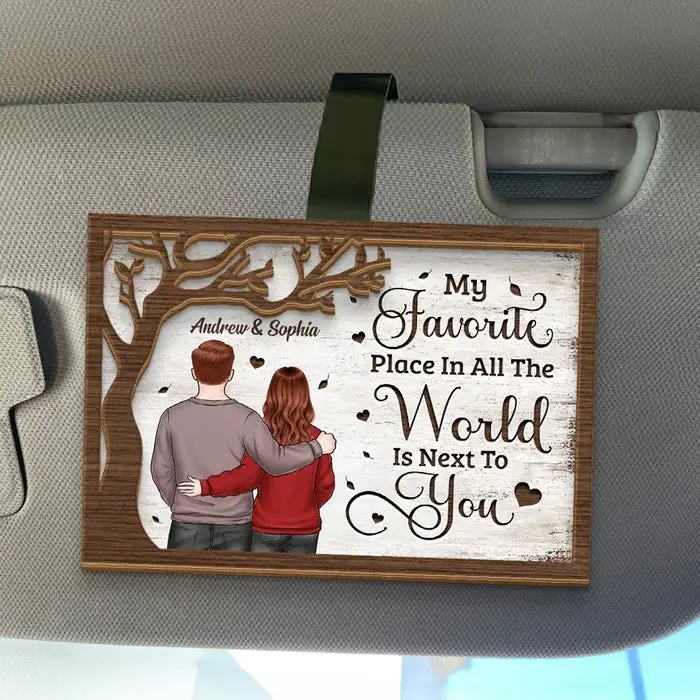Bespoke Together Is My Favorite Place To Be ~ Gift For Husband Wife, Anniversary