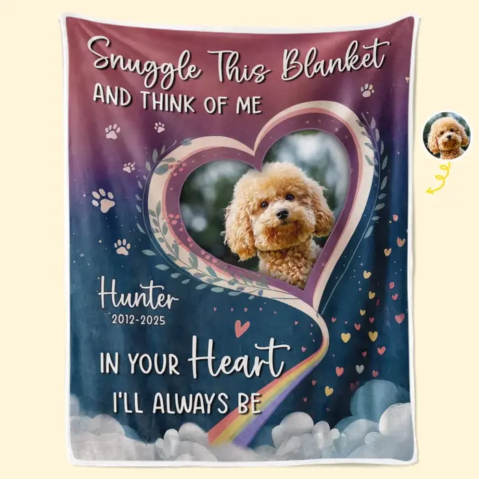 Bespoke Photo Love Never Fades ~ Sympathy Gift For Pet Owners, Pet Lovers
