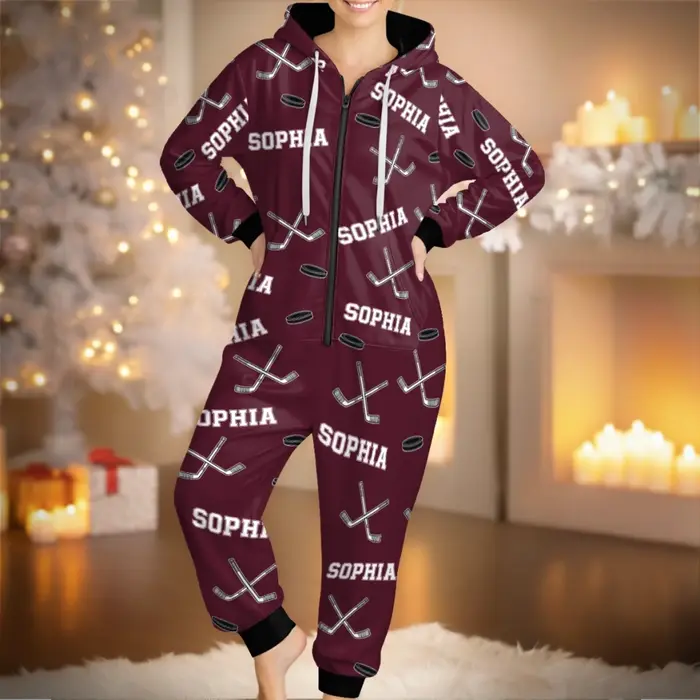 Personalized Adult Onesie - Born To Score