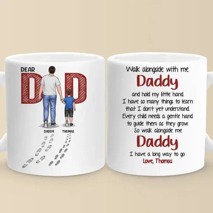 Personalized We Have A Long Way To Go - Father's Day, Gift For Dad - Image 2