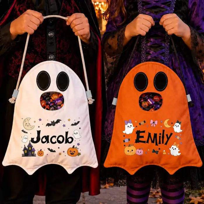 Personalized Ghost Bag | Boo Is My Favorite Mood