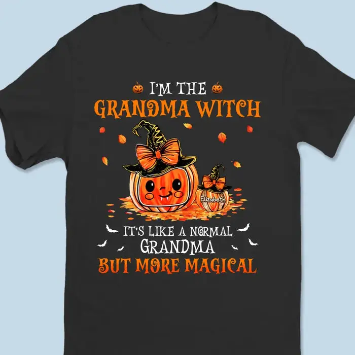 Custom-Made It's Like A Normal Grandma But More Magical - Halloween Gift For Mom, Grandma - Image 2