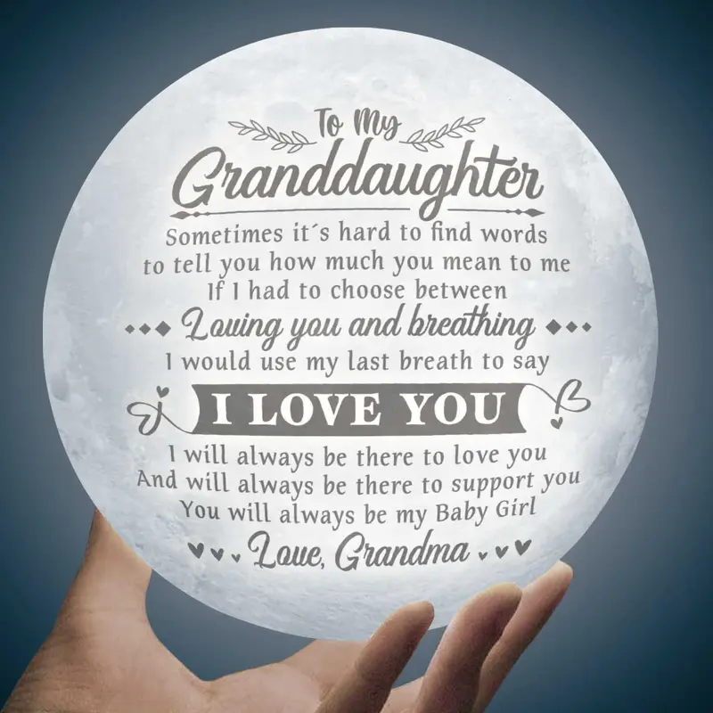 Personalized You Will Always Be My Baby Girl - To My Granddaughter, Gift For Granddaughter, Granddaughter Gift From Grandma, Birthday Gift For Granddaughter, Christmas Gift - Image 2