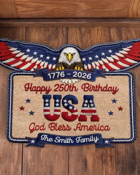 Made-to-Order Shaped Doormat ~ Proud Spirits Stand Tall
