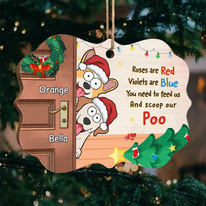 Bespoke Merry Woofmas ~ Wood Benelux Shaped - Christmas Gift For Pet Owners, Pet Lovers
