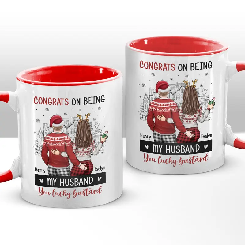 Made-to-Order My Love Is Hotter Than My Coffee | Christmas Gift For Husband Wife, Anniversary