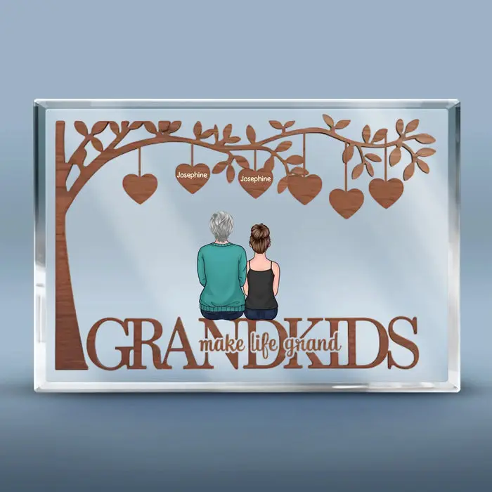 Bespoke Grandkids Fill Life With Love And Laughter ~ Gift For Mom, Grandma - Image 2