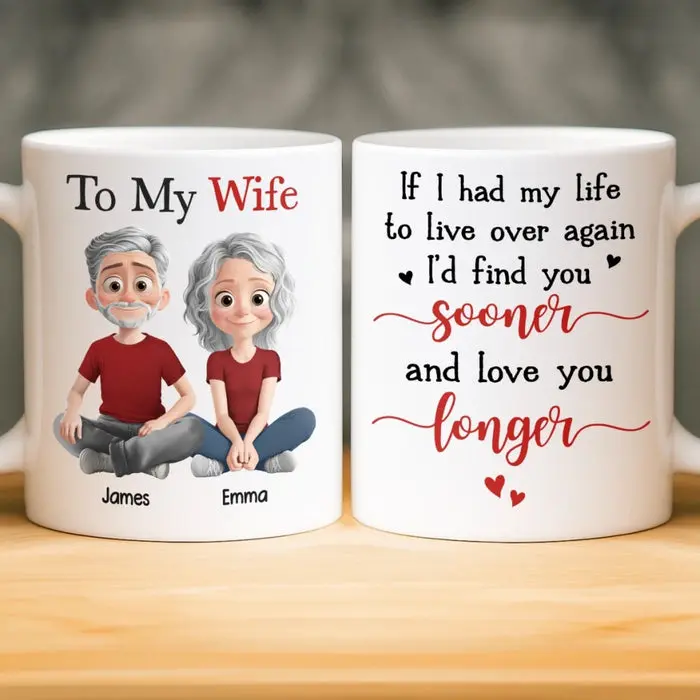Tailored Mug - Love You More Than Yesterday